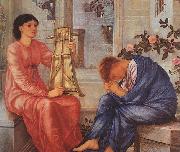 Burne-Jones, Sir Edward Coley The Lament oil on canvas